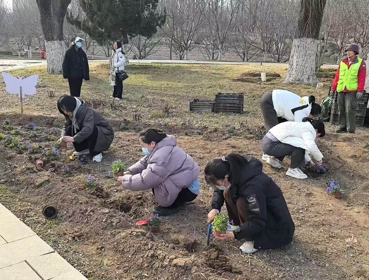 在3.8妇女节来临之际，为进一步弘扬巾帼创新创业精神，丰富科技园女性科技创业者文化生活，展现女性科技创业者风采，促进交流合作，助力园区科技创新及发展，西安交大科技园组织园区各家企业女性创业者代表及科技园全体女职工于3月7日下午赴陕西省西安植物园开展“巾帼绽芳华、共赴花海、与春邀约”活动，共同度过了一个充满欢声笑语且意义